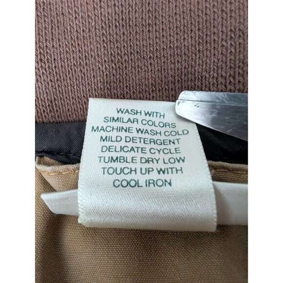 L.L. Bean Men's Vest XXL Brown Full Zip Sweater Fleece Hiking Outdoors Y2K 90's - Picture 12 of 14